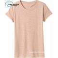 Recycled eco friendly durable natural t shirt